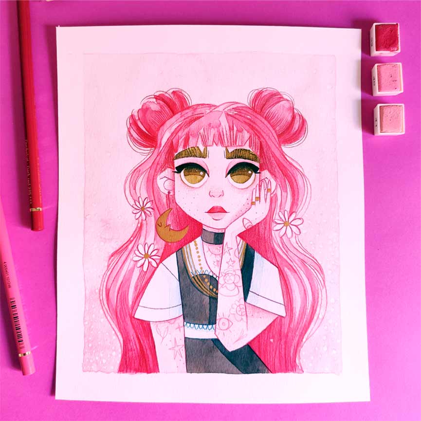 draw this in your style challenge instagram-4